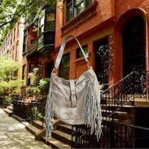 G.I.L.I. Got It Love It Stone Python Leather Purse